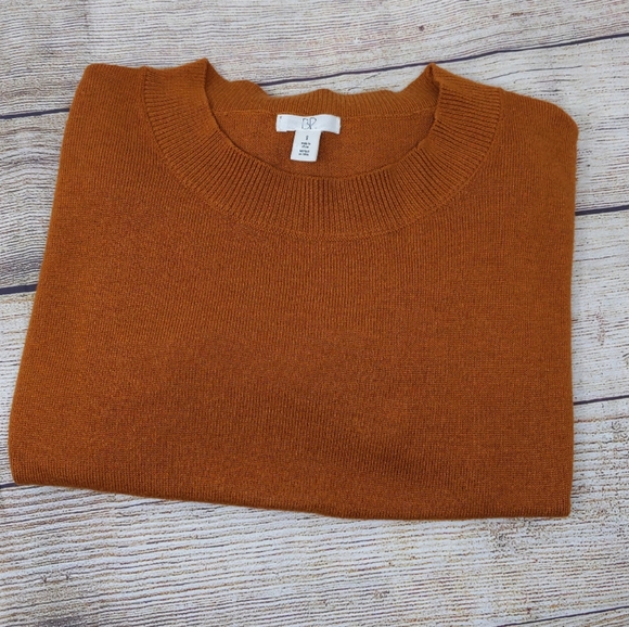 Nordstrom Sweaters - Nordstrom Brass Plum Rust Oversized Knit Sweater S